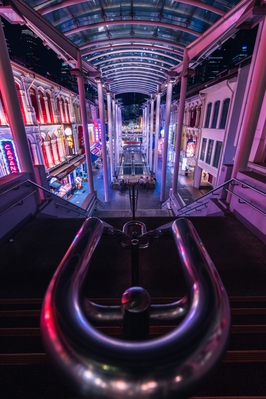 instagram spots in Singapore - Chinatown MRT Stairway