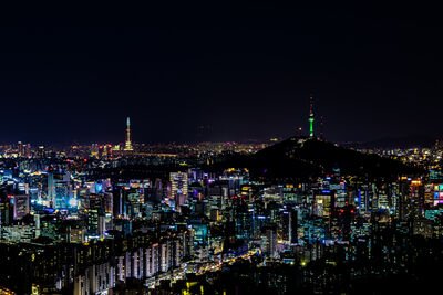 South Korea photography locations - Ansan Mountain Lookout Platform