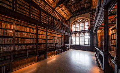 photo spots in United Kingdom - Bodleian Library