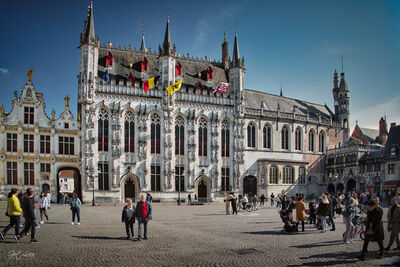 Brugge photo spots - Burg Square