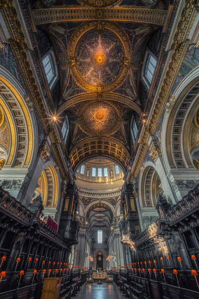 pictures of London - St. Paul's Cathedral (Interior)