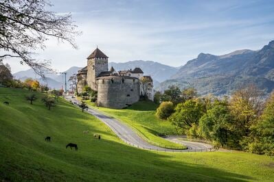 Liechtenstein photography locations - Vaduz Castle