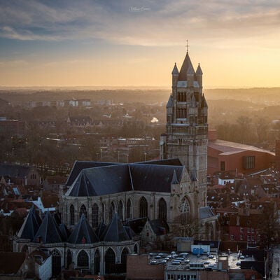Brugge instagram spots - Belfort Tower - Interior