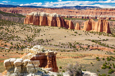 photo spots in United States - Upper Cathedral Valley Overlook