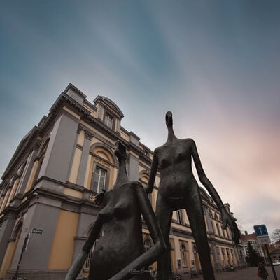 Brugge photo spots - Repose Statue