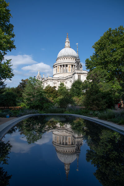 photography spots in London - Reflection Garden