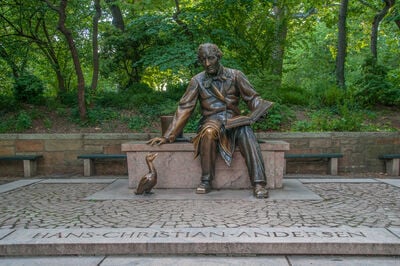 New York photography spots - Hans Christian Andersen Monument