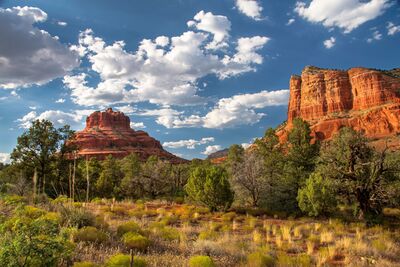 photography locations in Arizona - View of Bell Rock, Sedona 