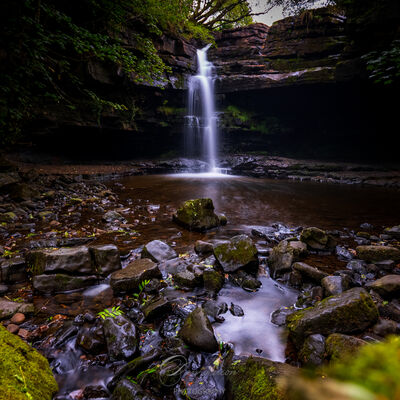 England photography spots - Summerhill Force Waterfall