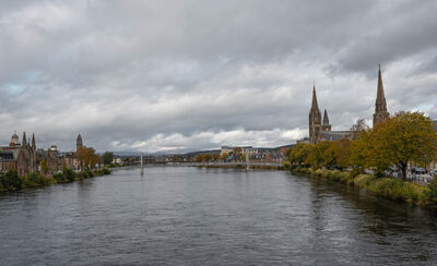River Ness at Inverness .
