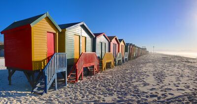 photography locations in South Africa - Muizenberg Beach