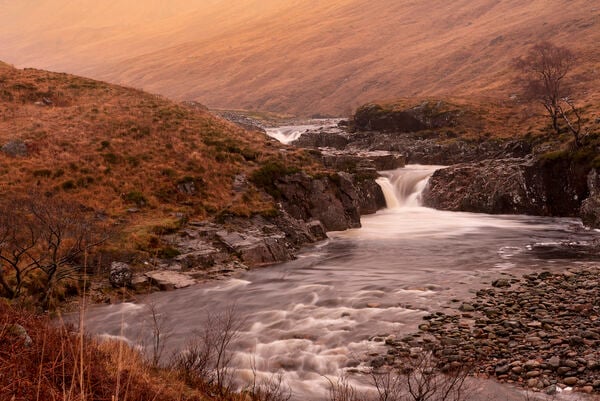 River Etive. Numerous photo opportunities along this river. 