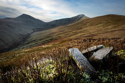pictures of South Wales - Pen Y Fan and Cribyn