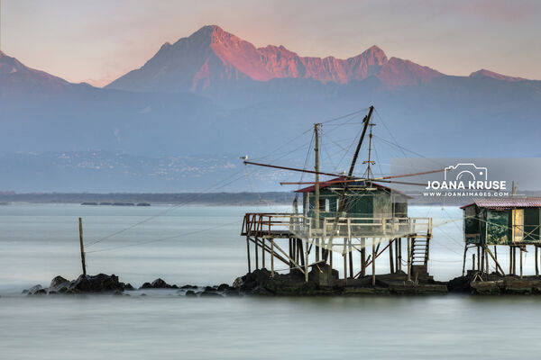 Marina di Pisa is home to charming fishing huts, called "Retoni".