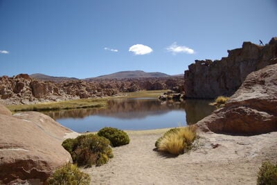photo locations in Bolivia - Laguna Negra 
