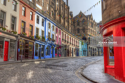 instagram spots in Scotland - Victoria Street Edinburgh