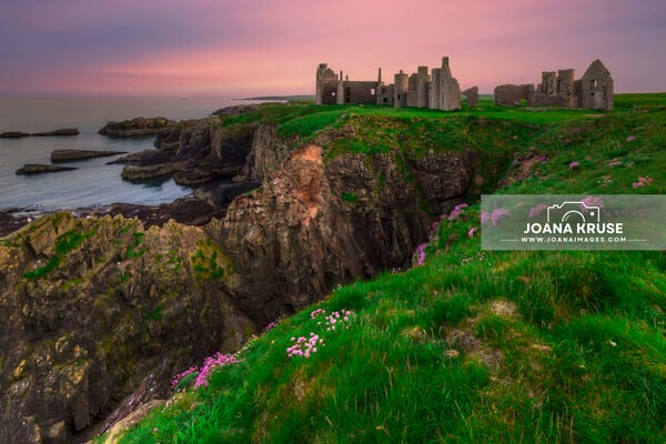 Slains Castle near Peterhead, Aberdeenshire, Scotland is supposed to be the inspiration for Dracula's Castle.