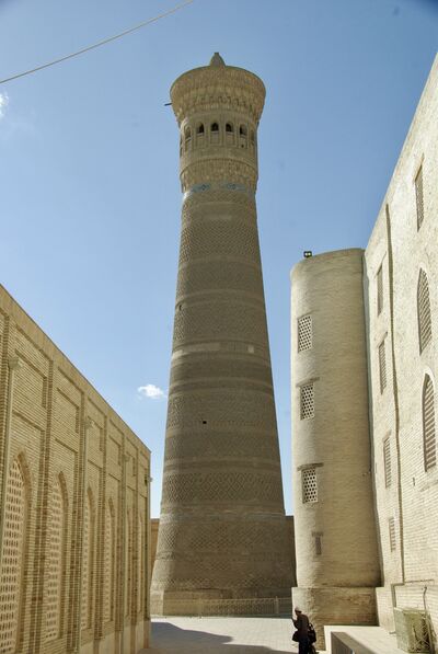 Uzbekistan photo locations - Kalyan Minaret