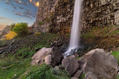 United States instagram spots - Perrine Coulee Falls