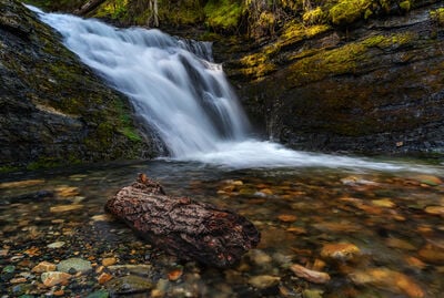Washington photo locations - Sweet Creek Falls, WA