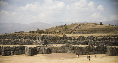 Cuzco instagram spots - The fortress of Sacsayhuaman