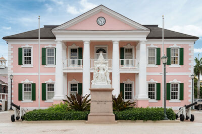 The Bahamas instagram spots - Bahamian Parliament Building