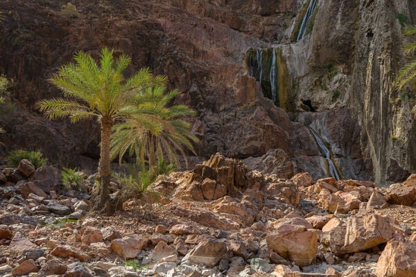 One of the waterfalls at Socotra