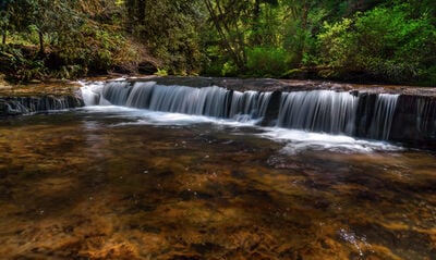 photos of the United States - Sweet Creek Falls
