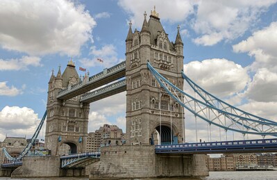 images of London - View of Tower Bridge from South Bank