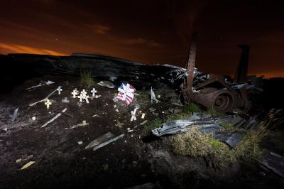 photo locations in England - Superfortress Crash Site