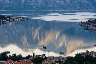 pictures of Coastal Montenegro - Bay of Kotor Road Bend View 