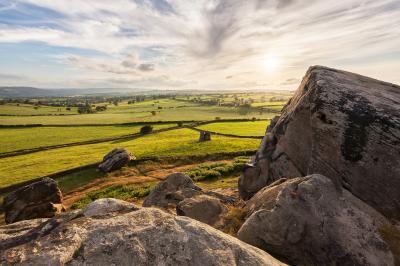 The Yorkshire Dales photography locations - Almscliffe Crag, Harrogate