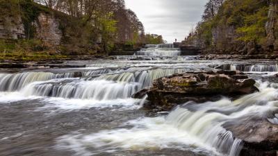 photography locations in The Yorkshire Dales - Aysgarth Falls, Wensleydale