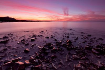 Somerset photo spots - Kilve Beach