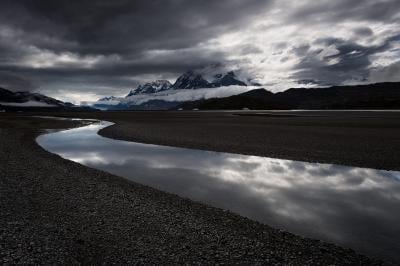 images of Patagonia - Torres Del Paine, Lago Grey
