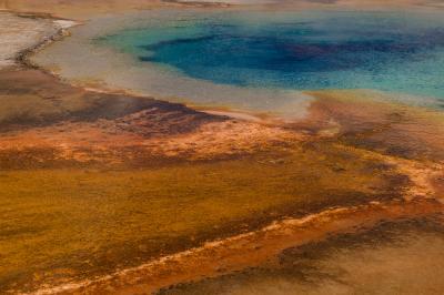 images of Yellowstone National Park - Sunset Lake – Black Sand Basin