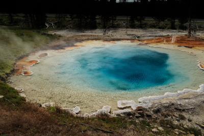 pictures of Yellowstone National Park - FPP - Silex Spring 