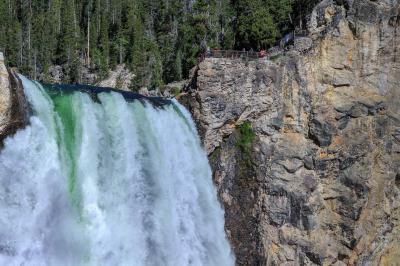 instagram spots in Wyoming - Lower Yellowstone Falls (LYF) - General 