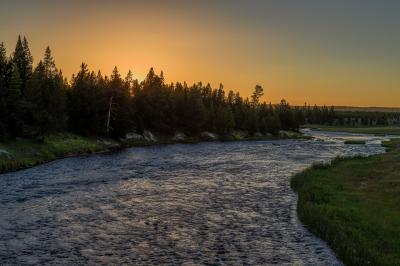 Wyoming photo locations - MGB - Firehole River