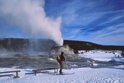 photography locations in Wyoming - UGB - Castle Geyser