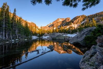 pictures of Rocky Mountain National Park - BL - Lake Haiyaha