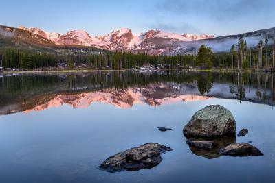 images of Rocky Mountain National Park - BL - Sprague Lake