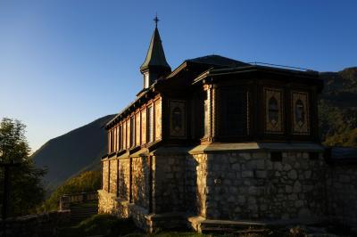 images of Soča River Valley - Javorca Church 