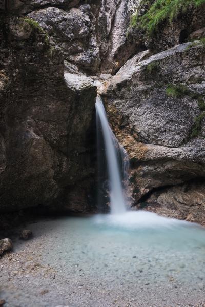 Tolmin instagram locations - Mlinarica Waterfall 