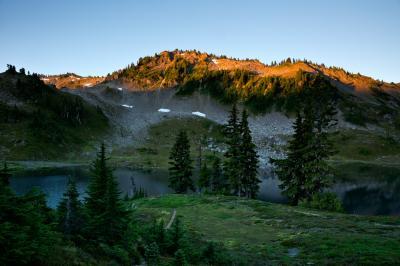 photo locations in Olympic National Park - Seven Lakes Basin