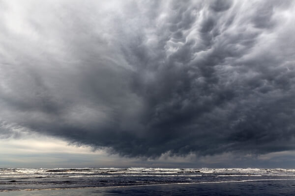 Storm Clouds Over Kalaloch Beach