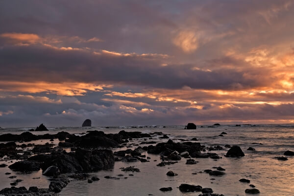 Sunset at Cape Alava