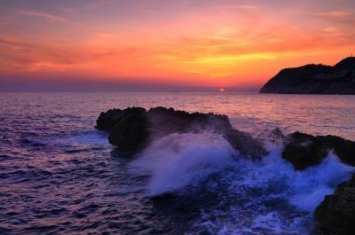 pictures of Dubrovnik - Danče Beach Sunset