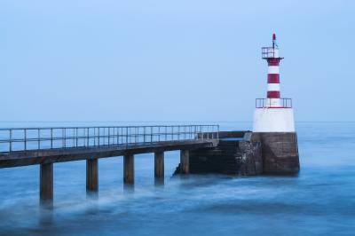 photos of Northumberland - Amble South Jetty - Harbour Entrance