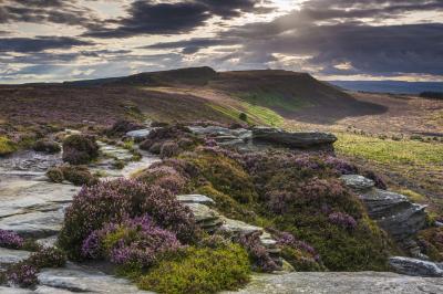 photo locations in Northumberland - Dove Crag and Simonside
